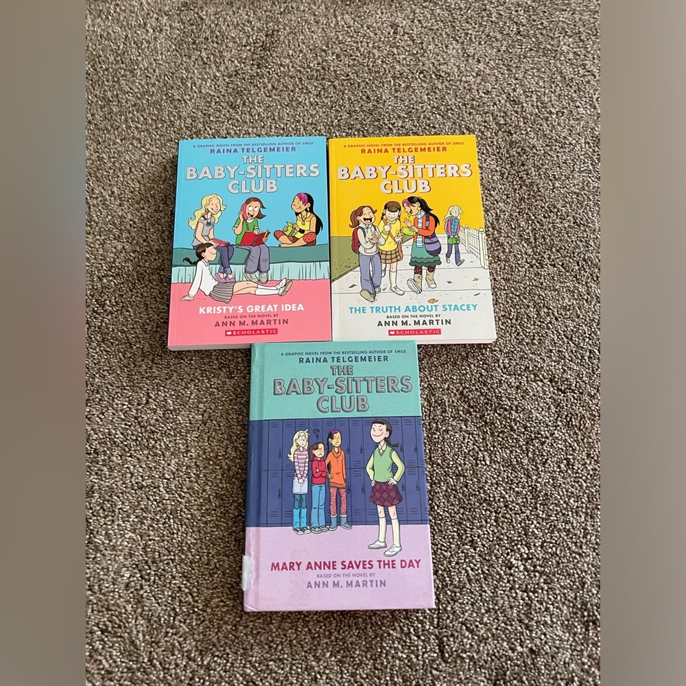 The baby-sitters club books 1-3